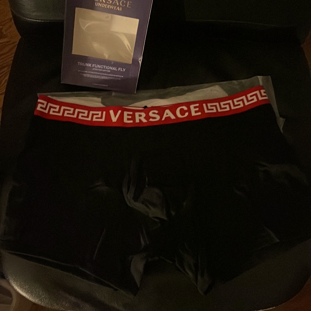Versace trunk w/ functional fly